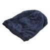 Picture of Grid Pattern Winter Warm Knitted Hat Built-in Wireless Bluetooth Headphone & Microphone - Dark Blue