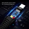 Picture of AMORUS 1.2m Nylon Braided USB A 3.0 to USB-C Fast Charging Data Sync Cable for Samsung Xiaomi Nintendo Switch