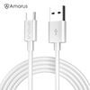 Picture of AMORUS USB Type-c Charging Data Sync Cable 1m for MacBook 12-inch with Retina Display(2015) / Huawei Mate 9 - White