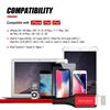 Picture of AMORUS 2.4A Aluminium Alloy Nylon Braided Lightning 8Pin Charge Sync Data Cable Cord for iPhone iPad iPod - Red