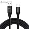 Picture of AMORUS 1.2m Nylon Braided USB A 3.0 to USB-C Fast Charging Data Sync Cable for Samsung Xiaomi Nintendo Switch